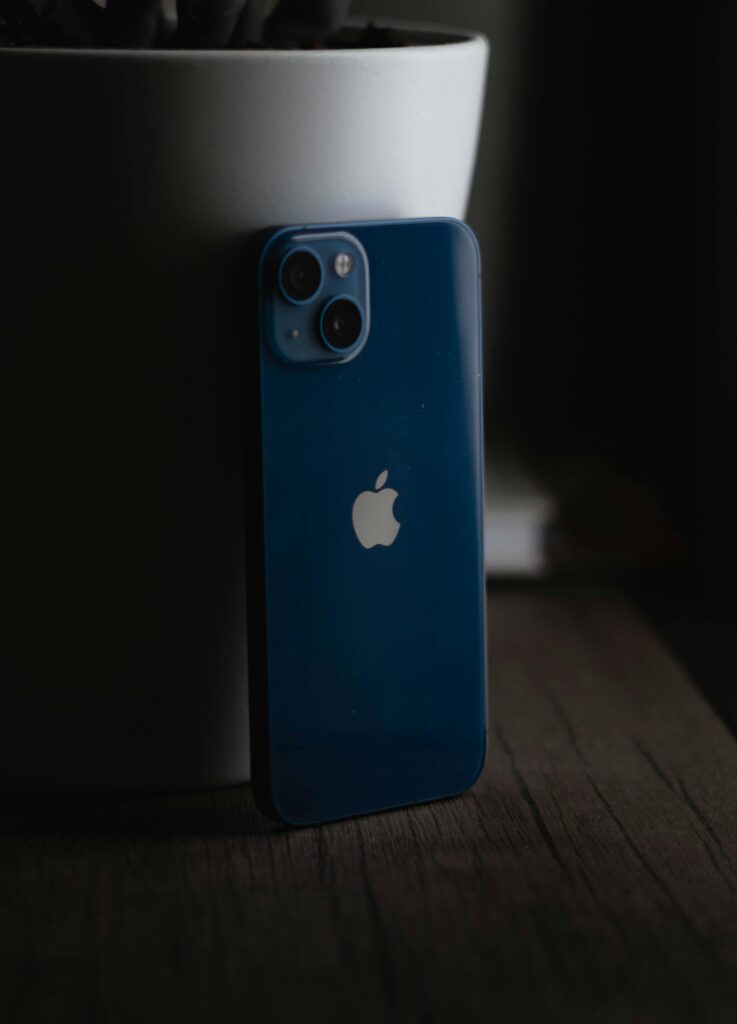 Blue iPhone 13 mini image