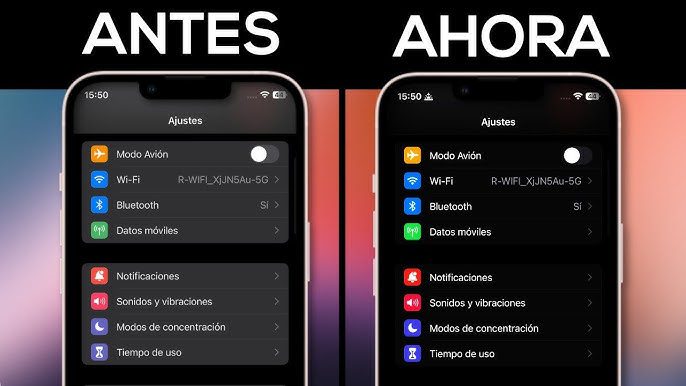 cambiar tema de iPhone