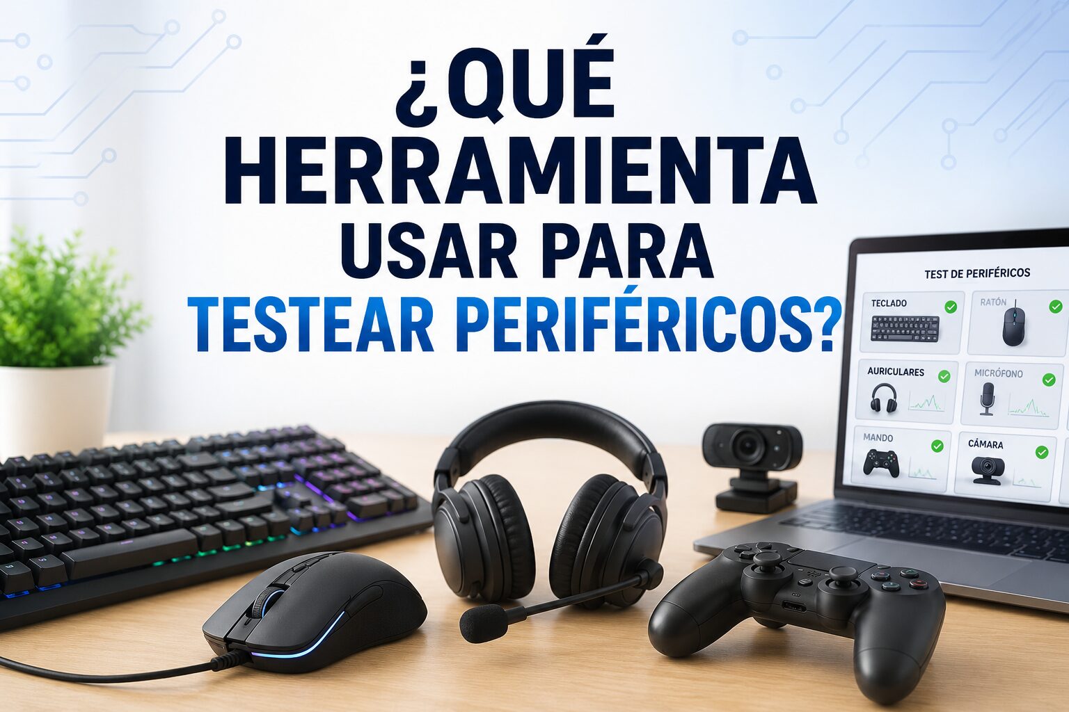 ¿Qué herramienta usar para testear periféricos?