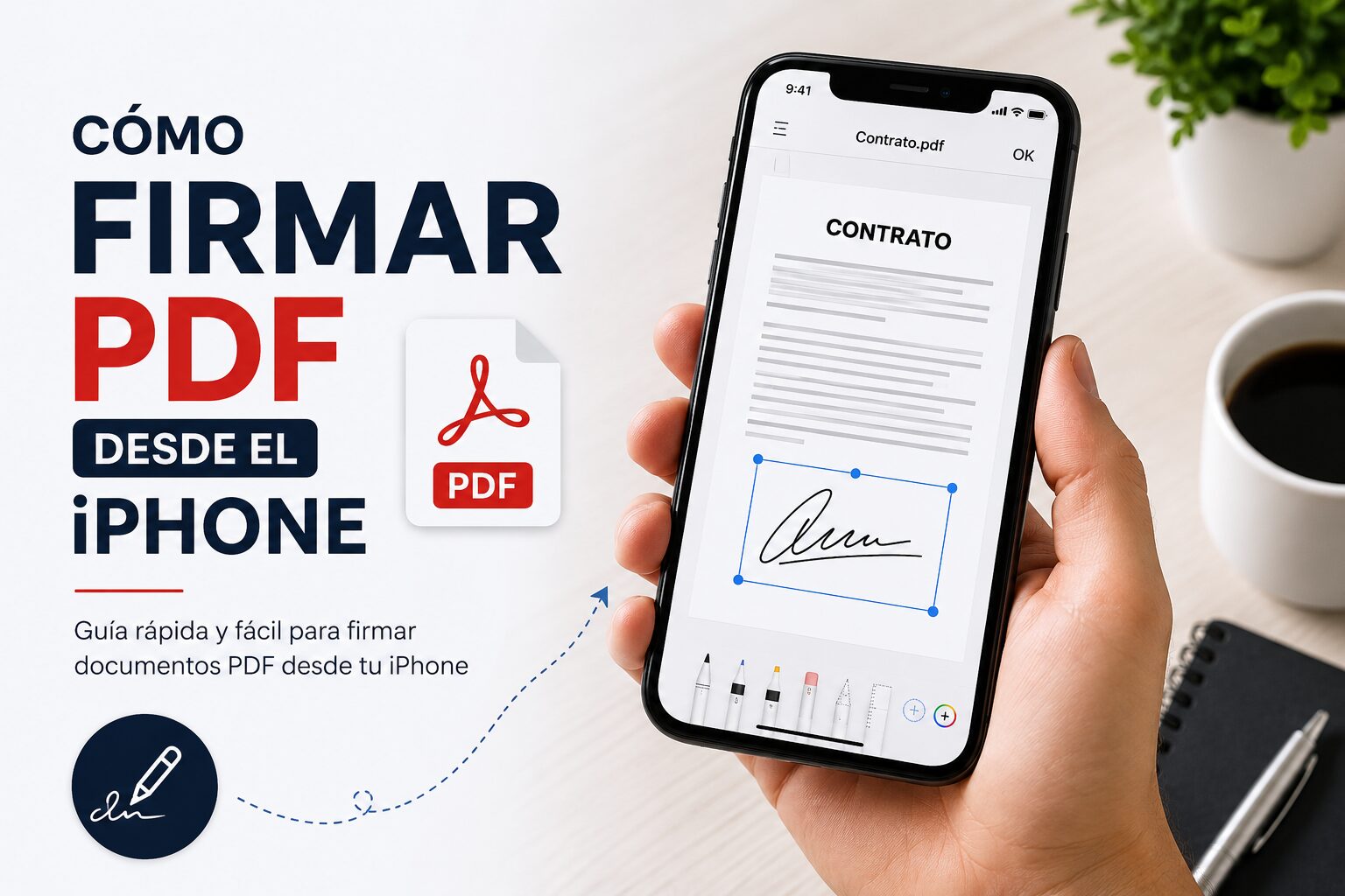 Cómo firmar PDF desde el iPhone