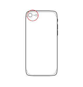 Cámara frontal para face id
