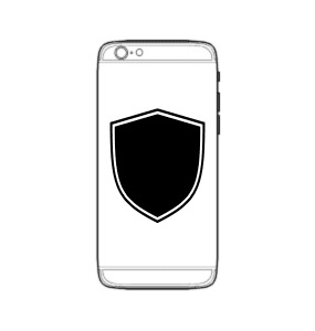 Pantalla iPhone en Moncloa Protección