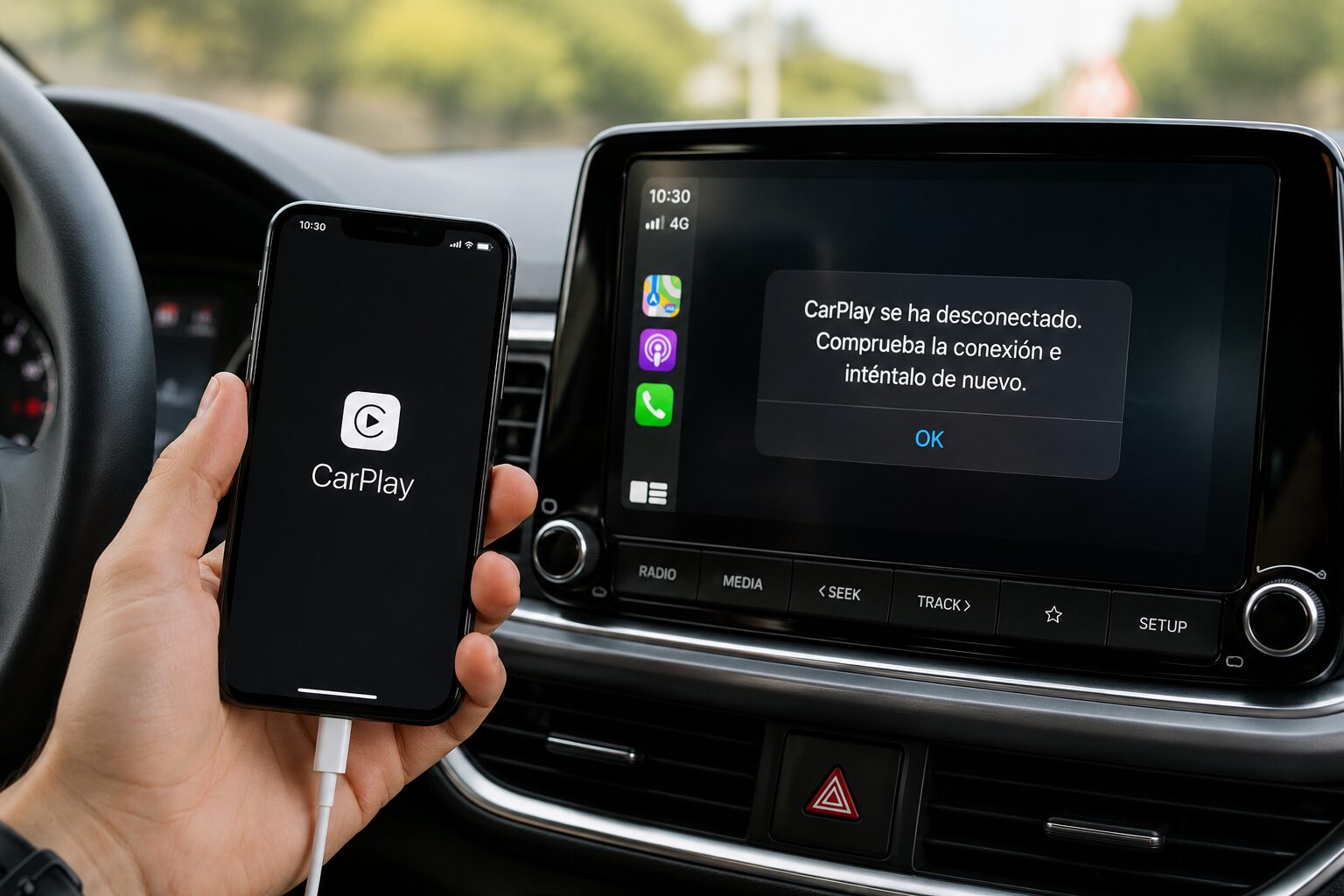 ¿Tu iPhone se desconecta de CarPlay?